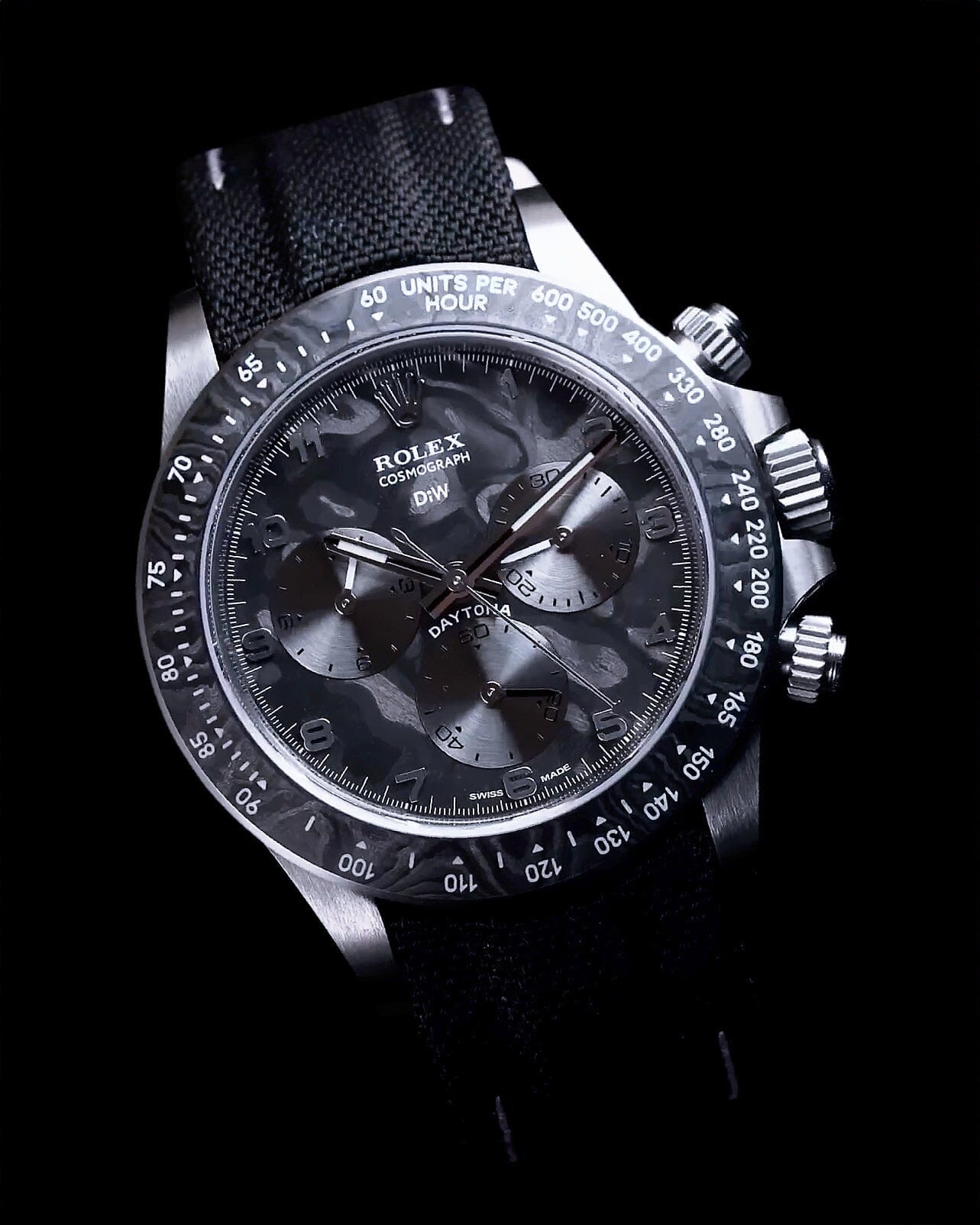 Titanium & NTPT Carbon Rolex DiW Daytona EXCEPTIONAL-1 钛金属和NTPT碳纤维制造的劳力士迪通拿 | WORLDTIMER
