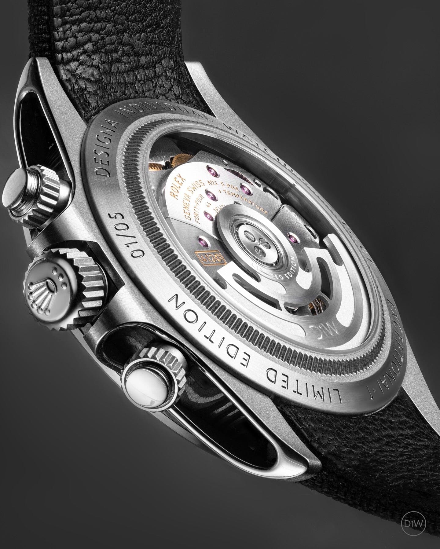 Titanium & NTPT Carbon Rolex DiW Daytona EXCEPTIONAL-1 钛金属和NTPT碳纤维制造的劳力士迪通拿 | WORLDTIMER