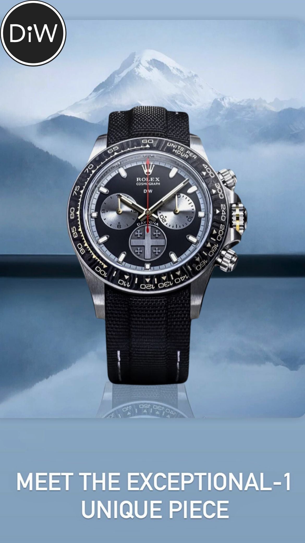 Titanium Rolex DiW Daytona GEORGIA'S HERITAGE (Retail: €57 990)