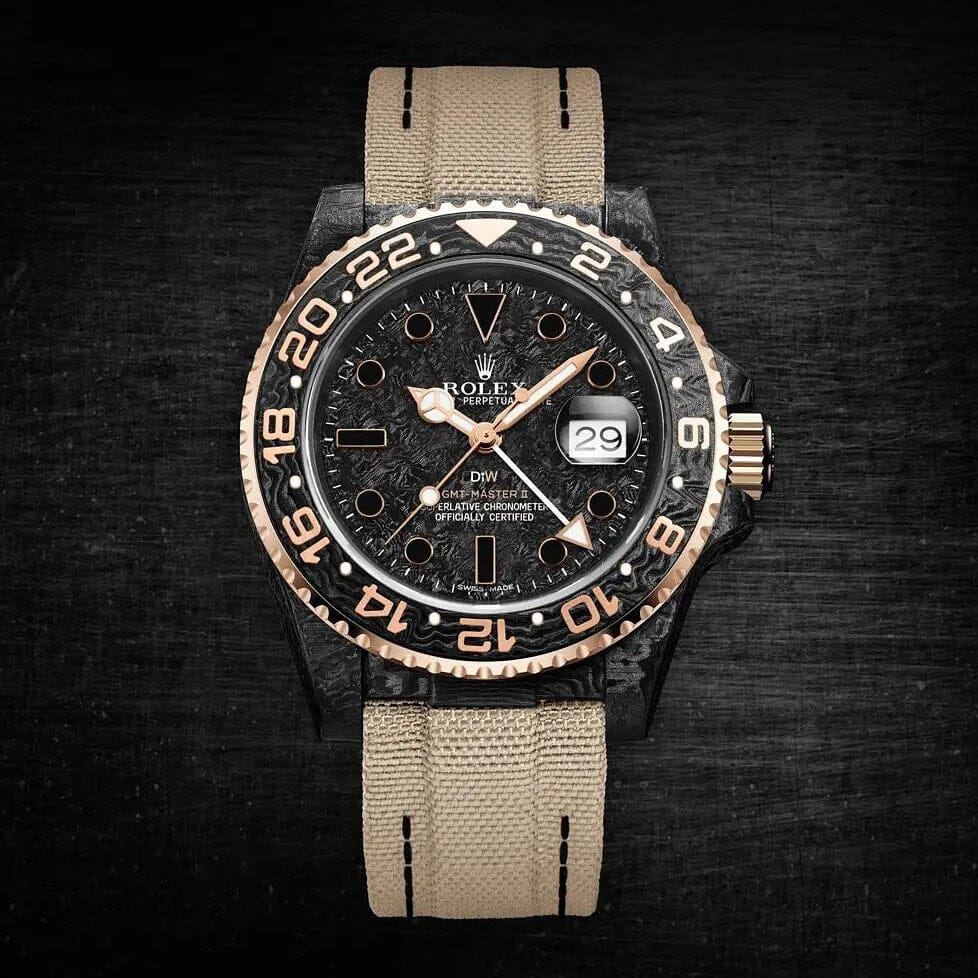 UNIQUE Carbon Rolex GMT EVEROSE 独一无二 DiW 劳力士格林尼治型 | WORLDTIMER