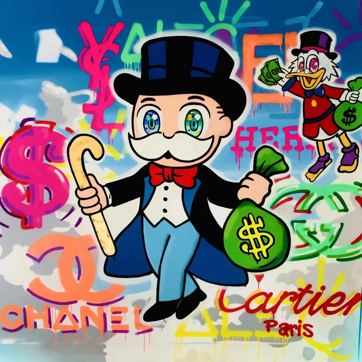 UNIQUE DiW Rolex Datejust ALEC MONOPOLY 劳力士DiW 日志型 | WORLDTIMER