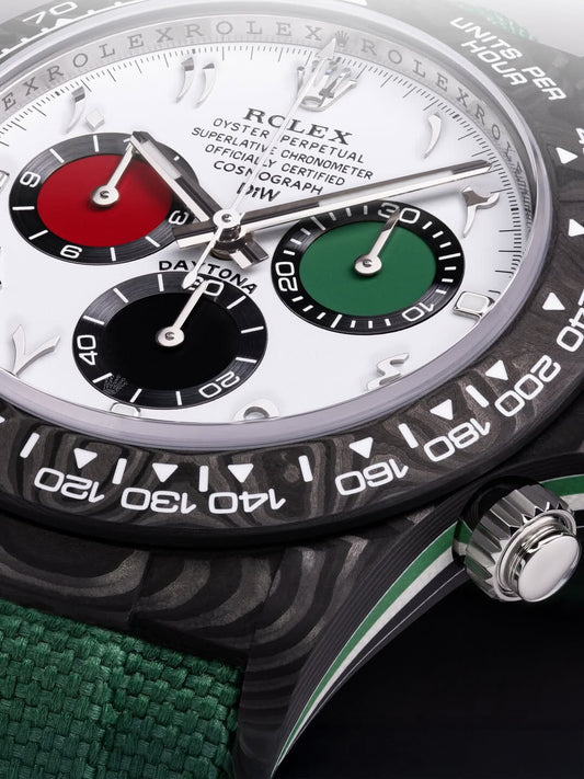 UNIQUE DiW Rolex Daytona UAE Edition 独一无二 劳力士DiW 碳纤维迪通拿 | WORLDTIMER