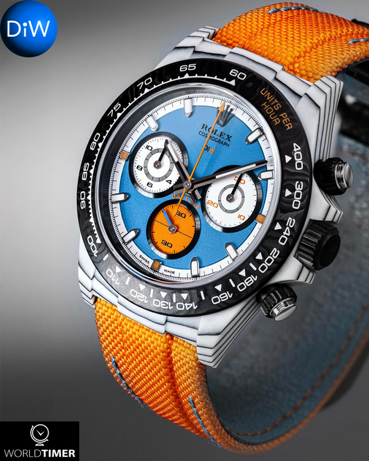 CarboQuartz DiW Rolex Daytona VELOCE 劳力士DiW 石英纤维迪通拿 | WORLDTIMER