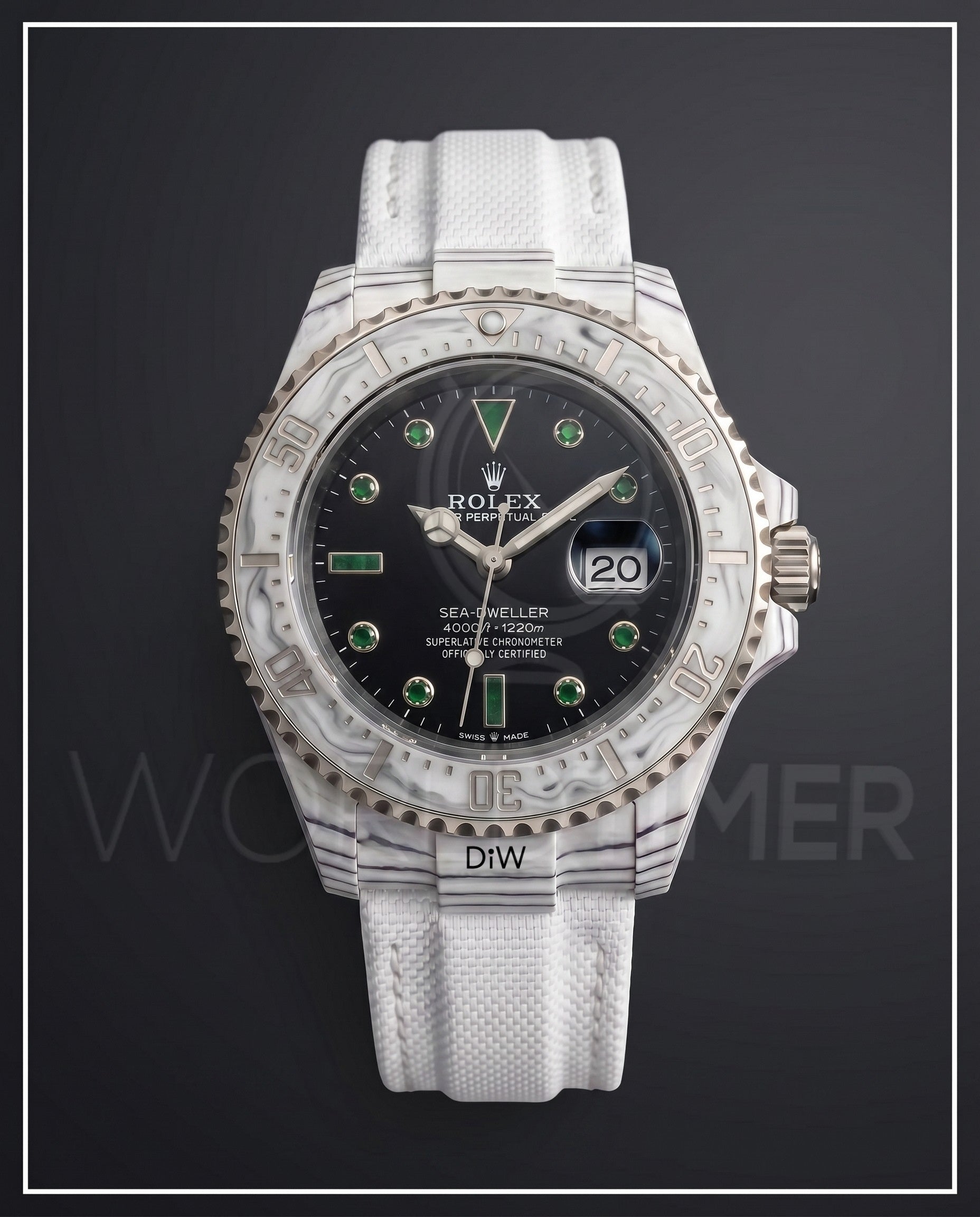 免费升级成【独一无二】的【DiW】手表 Free Upgrade To【UNIQUE】DiW Watch | WORLDTIMER