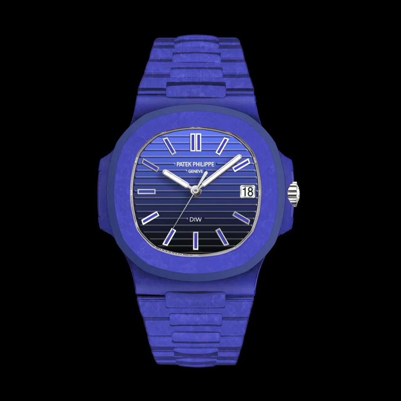WORLD FIRST Patek DiW CarboQuartz Nautilus 5711 全球首款百达翡丽 DiW 石英纤维鹦鹉螺 | WORLDTIMER
