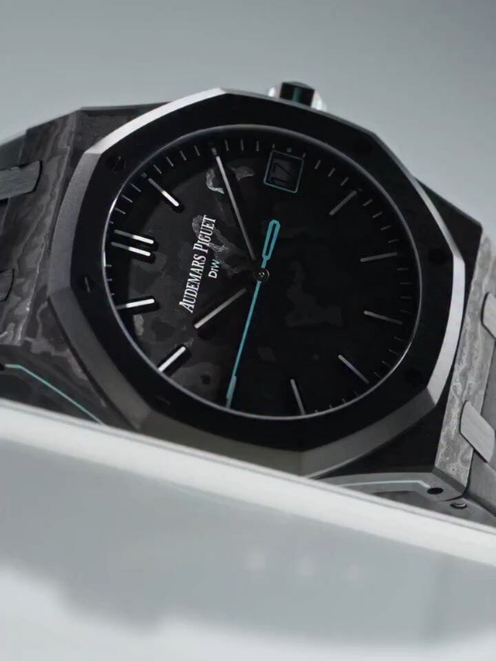 NTPT Carbon Royal Oak 15500ST DiW VOIDLINE AQUA 爱彼 皇家橡树 15500 | WORLDTIMER
