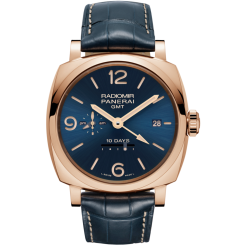 PANERAI [NEW][LIMITED 200] PAM 659 RADIOMIR 1940 10 DAYS GMT AUTOMATIC 'ORO ROSSO' (Retail:HK$262,300)
