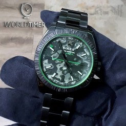 Rolex DiW Milgauss AVIATOR Green Gaussian Watch (Retail:EUR 23990)