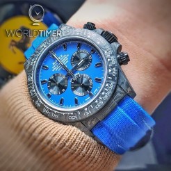 Rolex 勞力士 DiW Carbon Daytona “MIAMI BLUE" (Retail:EUR 54990)