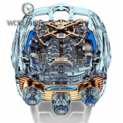 Jacob & Co. 捷克豹 [NEW] Bugatti Chiron 16 Sapphire Cylinder Piston Engine Tourbillon