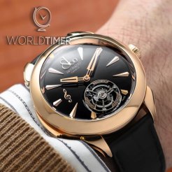 Jacob & Co. 捷克豹 [NEW][LIMITED 18 PIECE] Palatial Flying Tourbillon Minute Repeater PT500.40.NS.MK.A (Retail:HK$2,529,500)