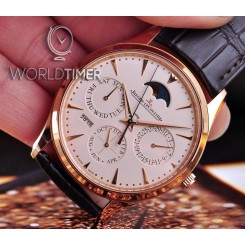 Jaeger-LeCoultre [全新] Q1302520 Ultra Thin Perpetual 39MM 18K Rose Gold (Retail:US$30,100)