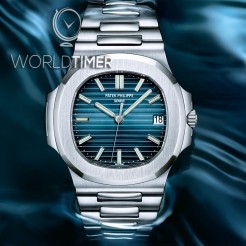 Patek Philippe [NEW] Nautilus In Acciaio 5711/1A Blue Dial Watch