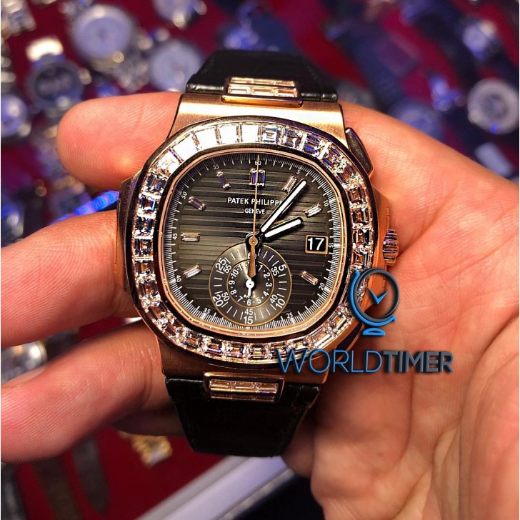 diamond patek watch