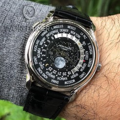 Patek Philippe [NEW-OLD-STOCK][LIMITED 1300][舊新貨限量1300支] 175th Anniversary Collection World Time Moon 5575G