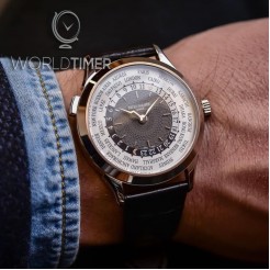 Patek Philippe [NEW] World Time Mens 5230G-001 (Retail:HK$356,500)