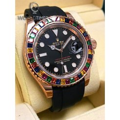Rolex NEW-全新 116695 SATS Yacht-Master Diamond Bezel Watch