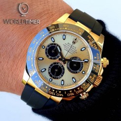 Rolex [NEW] Cosmograph Daytona 116518LN 余文樂 Champagne 40mm Watch