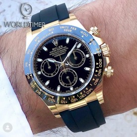 Rolex [NEW 2017 MODEL] Daytona 116518LN Black Dial Watch