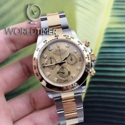 Rolex [NEW] Cosmograph Daytona 116503G Champagne Diamond Dial Watch