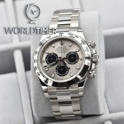 Rolex [NEW][香港行貨] Cosmograph Daytona White Gold 116509-0072 Grey Dial Silver Panda