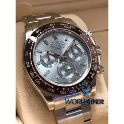 Rolex [NEW] Daytona Ice Blue Platinum Diamond 116506A (Retail:HK$632,500)
