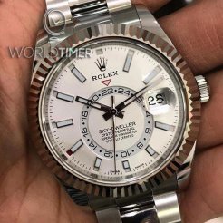 Rolex NEW-全新-香港行貨 Sky Dweller 42mm 326934 White Index watch