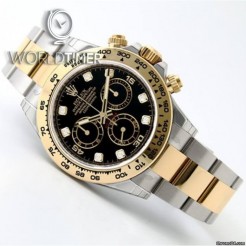 Rolex [NEW][香港行貨] 116503G Black Dial with Diamonds Cosmograph Daytona Watch