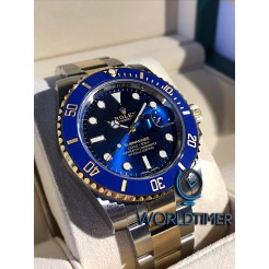 Rolex [NEW][香港行貨] Oyster Perpetual Blue Submariner Date 116613LB (Retail:HK$94,700)
