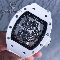 Richard Mille 理查德米勒 RM 055 Bubba Watson White Ceramic Watch