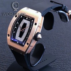 Richard Mille [NEW] RM 07-01 Rose Gold Onyx Dial