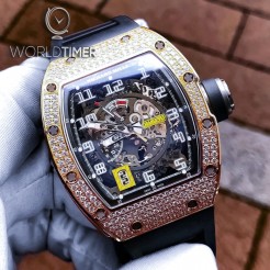 Richard Mille 理查德米勒 [NEW] RM 030 Rose Gold/Titanium Diamonds Watch