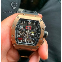 Richard Mille [2012 MINT] RM 011 Rose Gold Automatic Watch