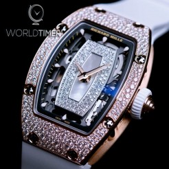 Richard Mille RM 07-01 Snow Setting Rose Gold Watch