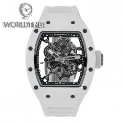 Richard Mille [NEW] RM 055 Bubba Watson White Manual Winding Ceramic Watch