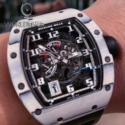 Richard Mille RM 030 Japan Only Edition White TPT Mens Watch