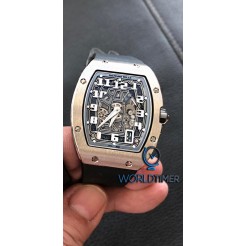 RICHARD MILLE [NEW] RM 67-01 WHITE GOLD EXTRA FLAT AUTOMATIC WATCH