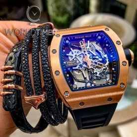 Richard Mille NEW-LIMITED 50-全新限量50支 RM 035 Rose Gold Toro - SOLD!!