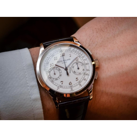 Patek Philippe NEW Complications Chronograph Silvery White Dial 5170G