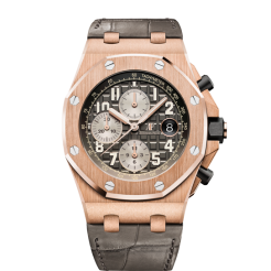 Audemars Piguet [NEW] 26470OR.OO.A125CR.01 Royal Oak Offshore Chronograph in Rose Gold Gray Dial