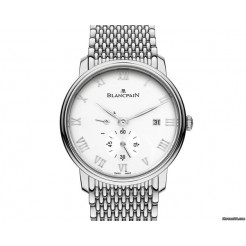 Blancpain [NEW] Villeret Small Seconds Date & Power Reserve Mechanical 6606-1127-MMB (Retail:HK$96,000) 