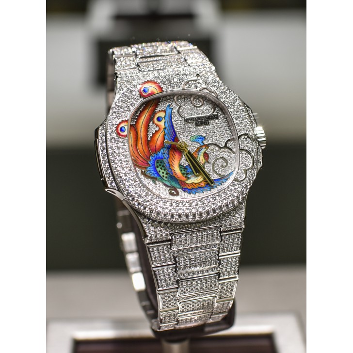 diamond patek watch