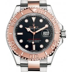 Rolex 全新 Rolesor Everose 40mm 116621 Black Dial Watch