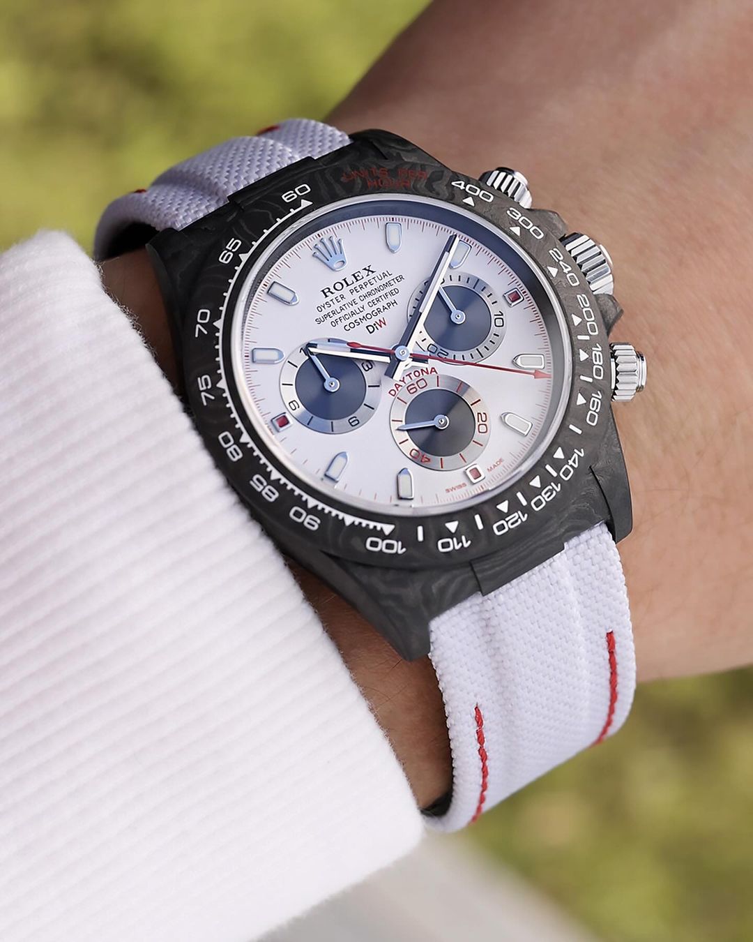 Rolex 勞力士 DiW Carbon Daytona WHITE SPEEDSTER (Retail:EUR 54990) | WORLDTIMER