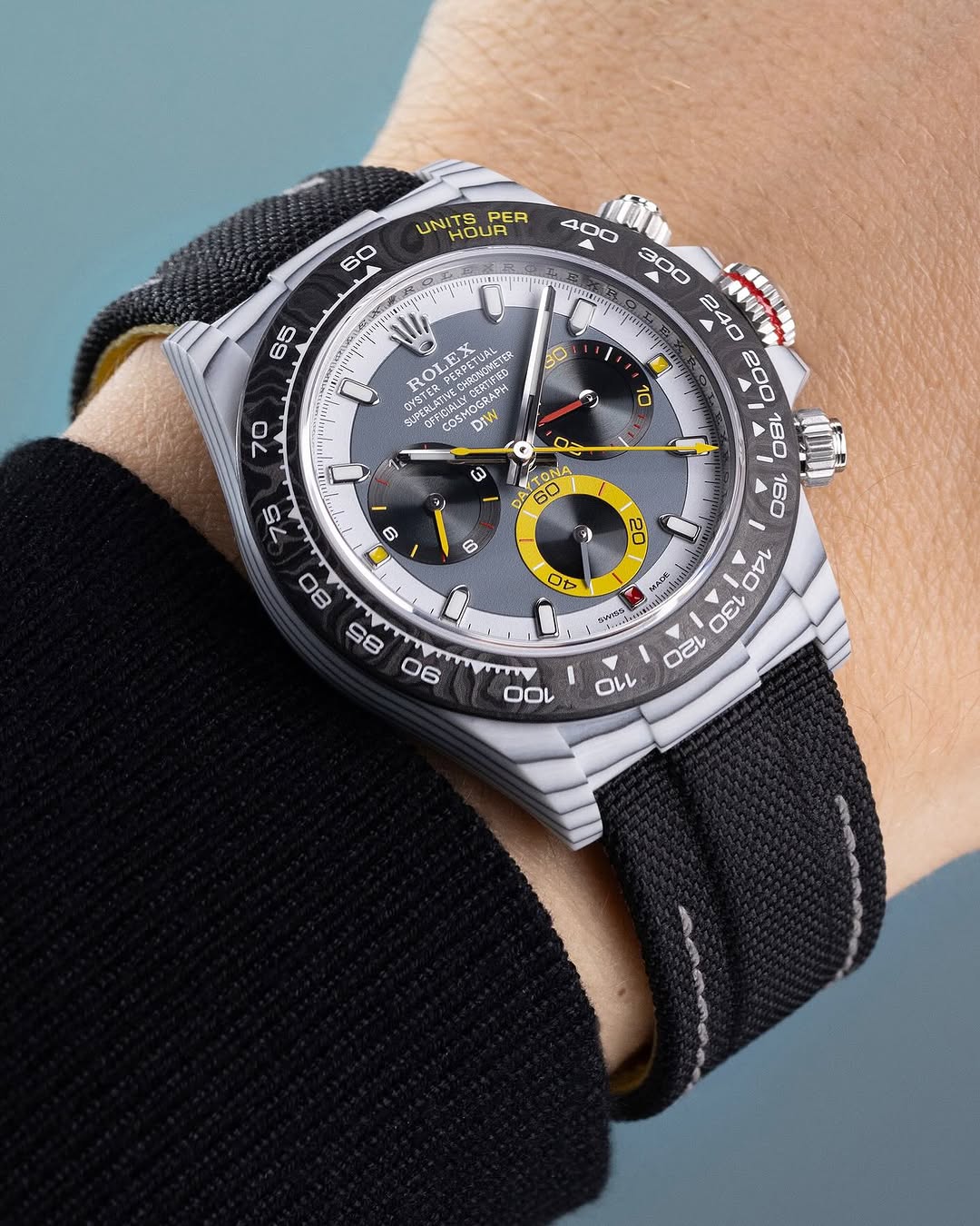 DiW Rolex Daytona  QUANTUM RACER CarboQuartz (Retail: €61990) | WORLDTIMER