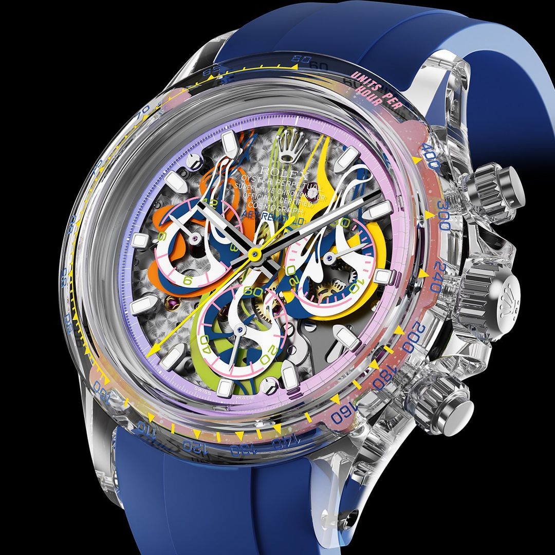 AET REMOULD Rolex Daytona Sapphire SPREAD (Retail: US$114,300) | WORLDTIMER