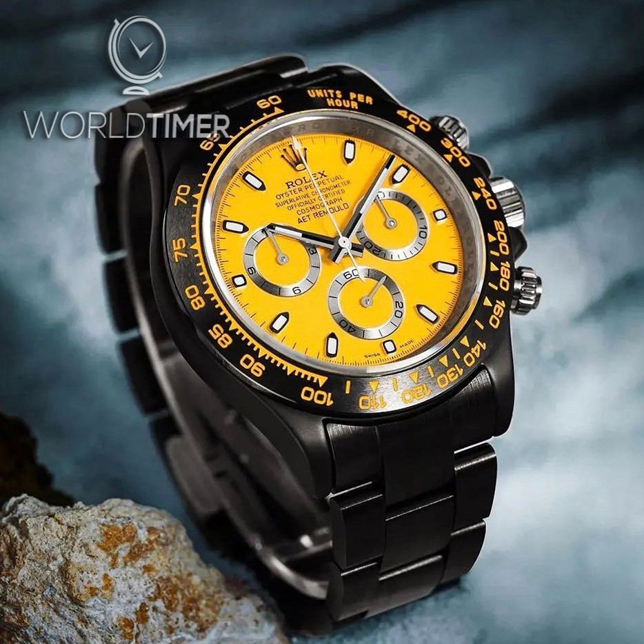 AET REMOULD Ceramic Rolex Daytona RACING YELLOW (Retail: US$77,100) | WORLDTIMER