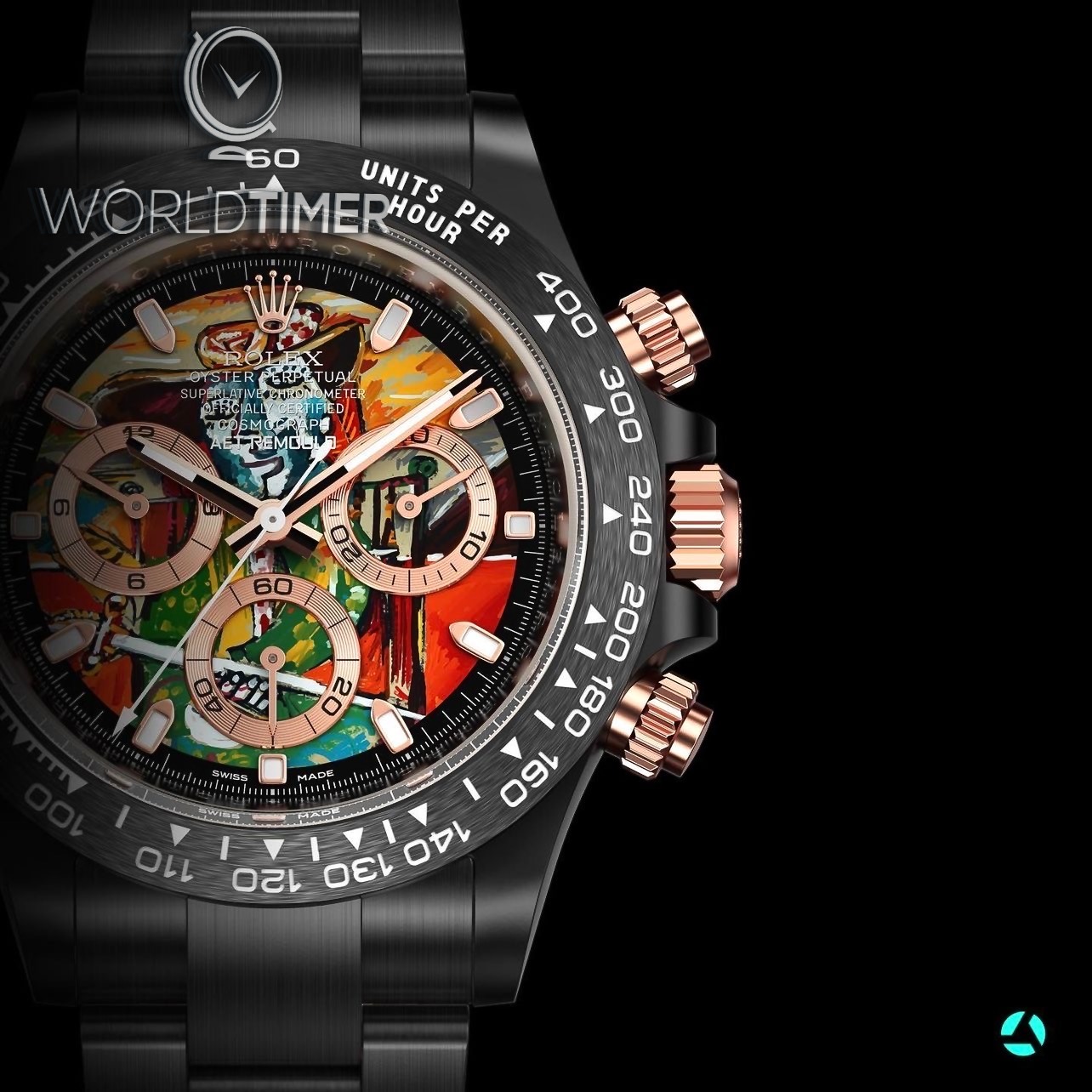 AET REMOULD Ceramic Rolex Daytona THE INJURED BULLFIGHTER (Retail: US$82,400) | WORLDTIMER