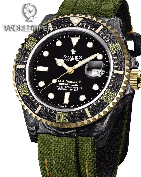 Rolex 勞力士 DiW Carbon Sea-Dweller 