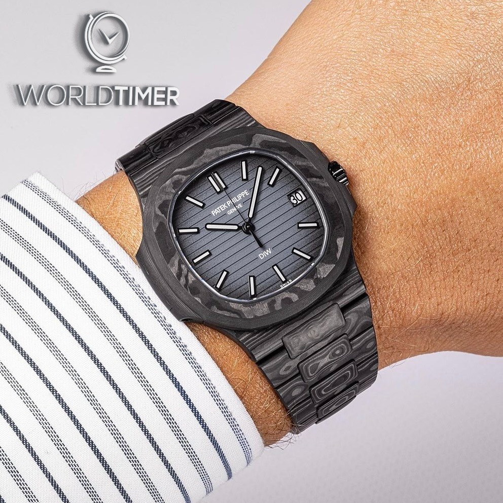 DiW Patek Philippe 5711 Nautilus ALL CARBON GRIS (Retail:EUR 184.990) | WORLDTIMER